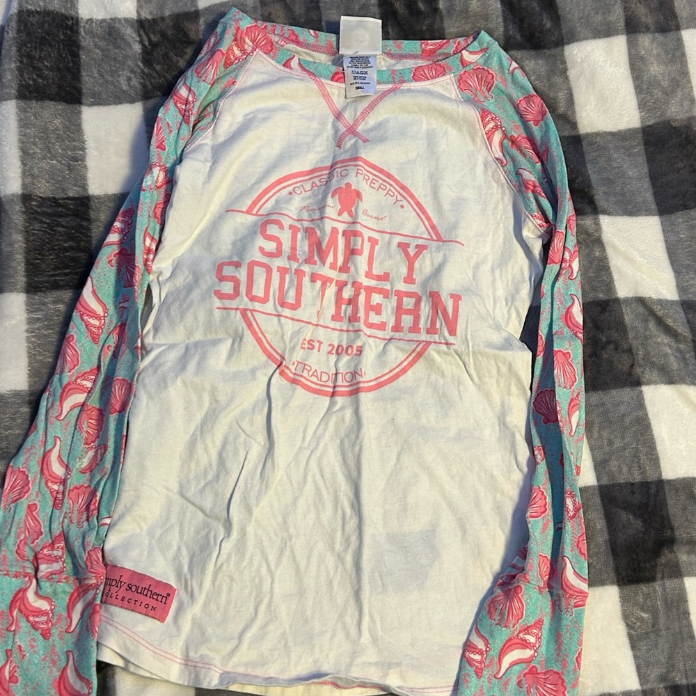 Simply southern long sleeves shirt women’s small